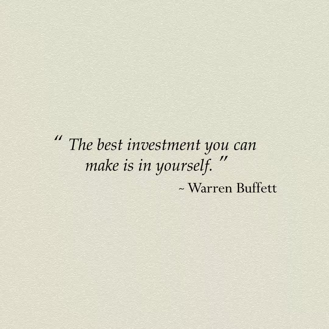 investing in your quality of life